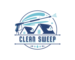 Sanitation Gutter Cleaning logo design