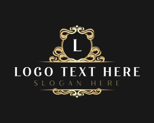 Ornamental Luxury Crest Logo