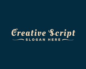 Classic Script Company logo design