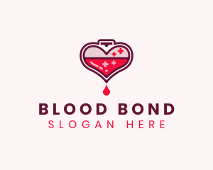 Medical Heart Blood Bag logo