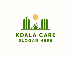 Garden Fence Lawn Care logo design