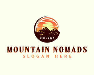 Sunset Mountain Summit logo design