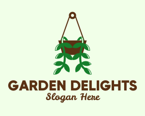 Hanging Indoor Plant  logo design