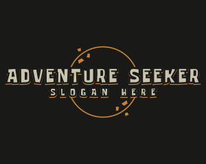 Adventure Hiker Camping logo design