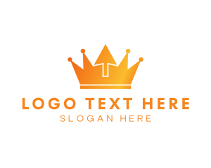 Golden Cursor Crown logo