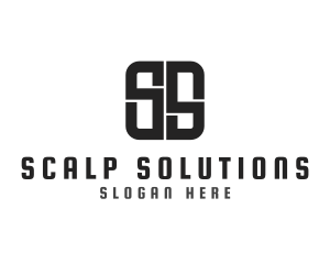 Startup Studio Company Letter SS logo design