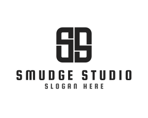 Startup Studio Company Letter SS logo design