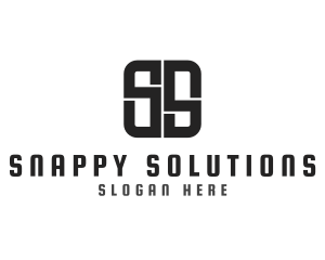 Startup Studio Company Letter SS logo design