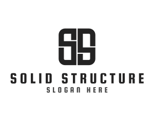 Startup Studio Company Letter SS logo design