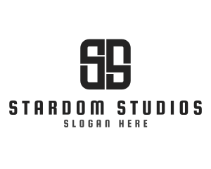 Startup Studio Company Letter SS logo design