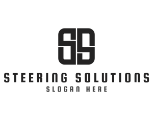 Startup Studio Company Letter SS logo design