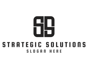 Startup Studio Company Letter SS logo design