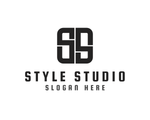 Startup Studio Company Letter SS logo design