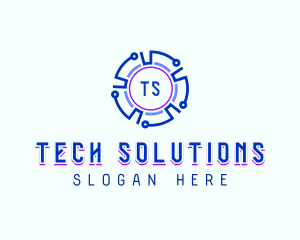 Cyber Tech Software logo design