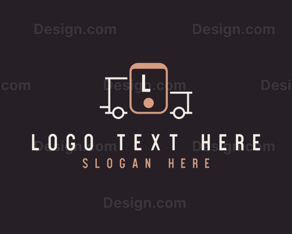Mobile Delivery Truck Vehicle Logo