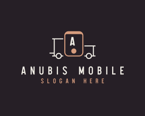 Mobile Delivery Truck Vehicle logo design