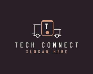 Mobile Delivery Truck Vehicle logo