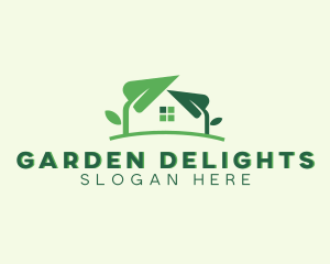 Greenhouse Gardening Trowel logo design