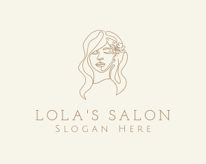 Pretty Woman Salon logo design