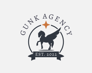 Pegasus Equestrian Agency logo design