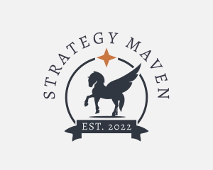 Pegasus Equestrian Agency logo design