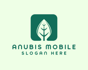 Green Leaf App logo design