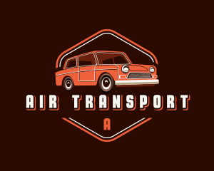 Car Retro Garage logo design