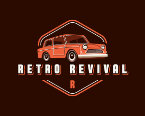 Car Retro Garage logo design