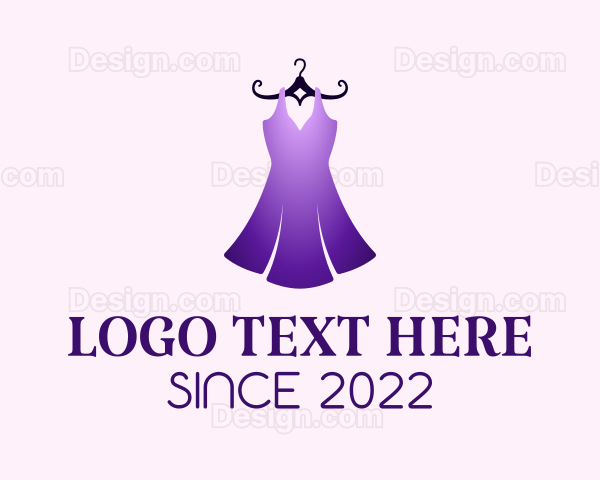 Elegant Fashion Dress Logo