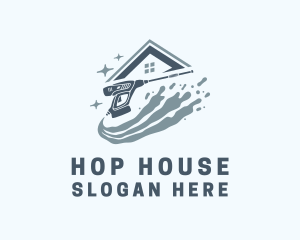 House Cleaning Pressure Washer  logo design