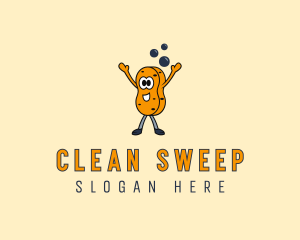 Cleaning Dishwashing Sponge logo