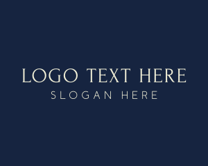 Gold Elegant Wordmark logo