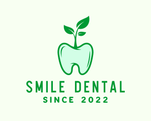 Leaf Dental Tooth logo design