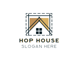 House Roof Architecture logo design