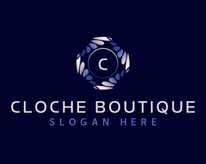 Floral Leaf Boutique logo design