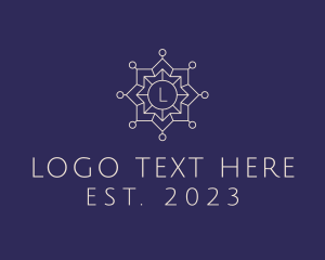 Geometric Star Lantern  logo