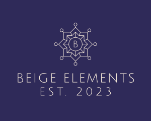 Geometric Star Lantern  logo