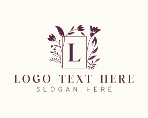 Flower Frame Ornament logo