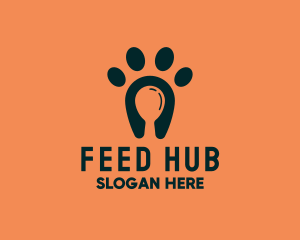 Dog Food Paw logo
