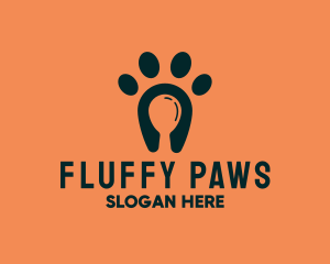 Dog Food Paw logo design