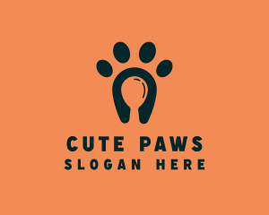 Dog Food Paw logo design