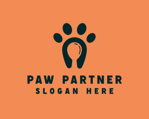 Dog Food Paw logo design