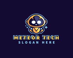 Tech Science Robot logo design