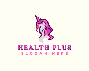 Mythical Unicorn Creature logo