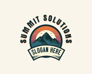 Adventure Mountain Summit logo design