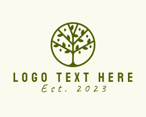 Tree Arborist Gardening logo