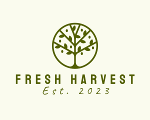 Tree Arborist Gardening logo design