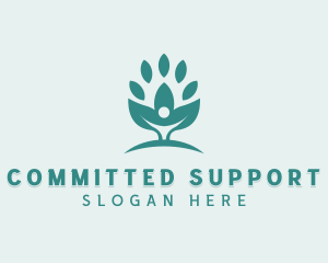 Organization Support Charity logo design