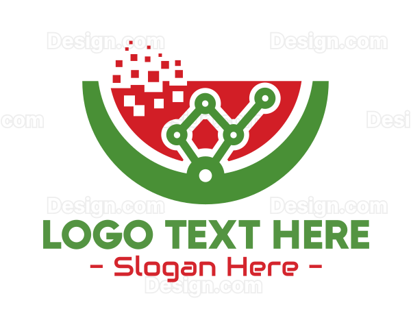 Molecular Watermelon Gastronomy Logo