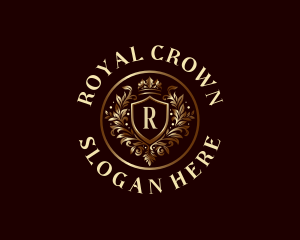 Royal Crest Crown logo design